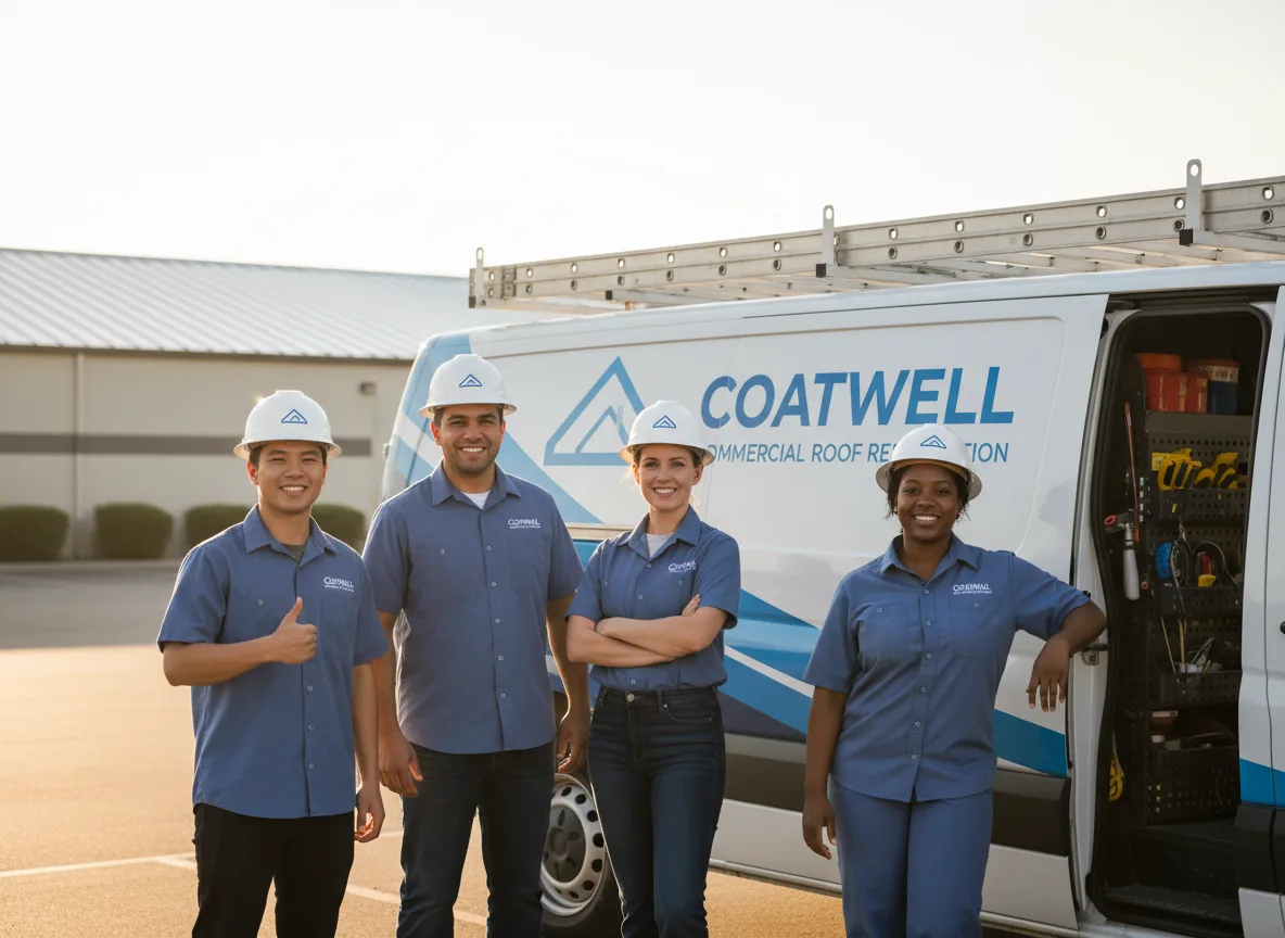 Commercial roof coating company in Vergas, MN
